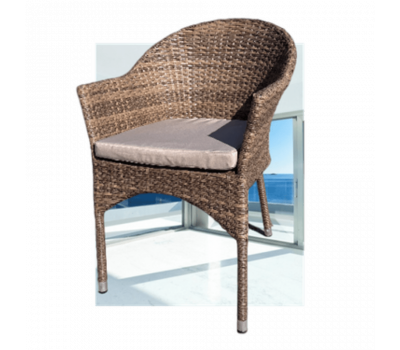 Кресло AFM-353CL Beige  из искусственного ротанга