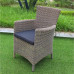 Кресло AM-395C-Grey из искусственного ротанга