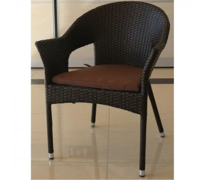 Кресло Y79A-W53 Brown из искусственного ротанга