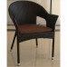 Кресло Y79A-W53 Brown из искусственного ротанга