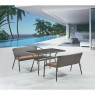 Обеденный комплект с диванами T286/S139A-W53 Brown