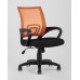 Кресло офисное TopChairs Simple оранжевое 