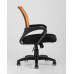 Кресло офисное TopChairs Simple оранжевое 