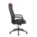 Кресло игровое Бюрократ VIKING-8N/BL-RED черный/красный искусственная кожа 