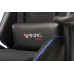 Кресло игровое Бюрократ VIKING 4 AERO BLUE две подушки черный/синий искусст.кожа/ткань 