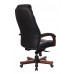 Кресло руководителя Бюрократ T-9923WALNUT/BLACK черный кожа крестовина дерево 