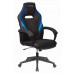 Кресло игровое Бюрократ VIKING 3 AERO BLUE черный/синий искусст.кожа/ткань 