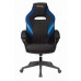 Кресло игровое Бюрократ VIKING 3 AERO BLUE черный/синий искусст.кожа/ткань 