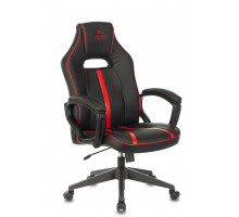 Кресло игровое Бюрократ VIKING ZOMBIE A3 RED черный/красный искусственная кожа