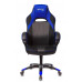 Кресло игровое Бюрократ VIKING 2 AERO BLUE черный/синий искусст.кожа/ткань 