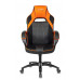 Кресло игровое Бюрократ VIKING 2 AERO ORANGE черный/оранжевый искусст.кожа/ткань 