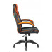 Кресло игровое Бюрократ VIKING 2 AERO ORANGE черный/оранжевый искусст.кожа/ткань 