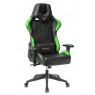 Кресло игровое Бюрократ VIKING 5 AERO LGREEN черный/салатовый искусственная кожа