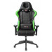 Кресло игровое Бюрократ VIKING 5 AERO LGREEN черный/салатовый искусственная кожа 