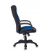 Кресло игровое Бюрократ VIKING-9/BL+BLUE черный/синий искусст.кожа/ткань 