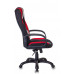Кресло игровое Бюрократ VIKING-9/BL+RED черный/красный искусст.кожа/ткань 