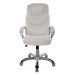 Кресло руководителя Бюрократ T-9905S/WHITE белый искусственная кожа (пластик серебро) 