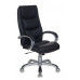Кресло руководителя Бюрократ CH-S840N/BLACK черный искусственная кожа (пластик серебро) 
