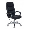 Кресло руководителя Бюрократ CH-S840N/BLACK черный искусственная кожа (пластик серебро)