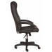 Кресло руководителя Бюрократ T-9906N/BLACK черный кожа 