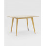Стол обеденный Ричмонд 120*80 охра стеклянный