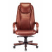 Кресло руководителя Бюрократ T-9923WALNUT светло-коричневый Leather Eichel кожа крестовина металл/дерево 