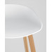Обеденная группа стол барный DSW белый, 3 барных стула LIBRA белый 