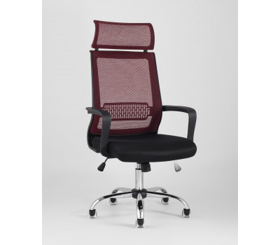 Кресло офисное TopChairs Style красное 