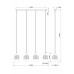 Подвесной светильник Moderli V3011-4P Albert 4*E27*60W 