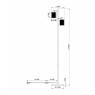 Торшер Moderli V3061-2F Suspent 2*E14*40W