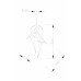 Подвесной светодиодный светильник Moderli V3071-2PL Birds 2*LED*12W 