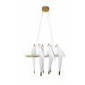 Подвесной светодиодный светильник Moderli V3073-6PL Birds 6*LED*36W