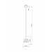 Подвесной светильник Moderli V3010-1P Albert 1*E27*60W 