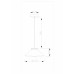 Подвесной светильник Moderli V1430-1P Brabbo 1*E27*60W 
