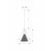 Подвесной светильник Moderli V1631-1P Lia 1*E27*60W 