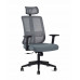 Кресло руководителя TopChairs Post серое 