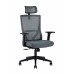 Кресло руководителя TopChairs Local серое 