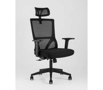 Кресло руководителя TopChairs Local черное 