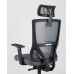 Кресло руководителя TopChairs Local серое 