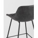 Стул полубарный TEXAS экокожа серый 
