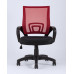 Кресло офисное TopChairs Simple красное 