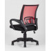 Кресло офисное TopChairs Simple красное 