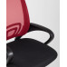 Кресло офисное TopChairs Simple красное 