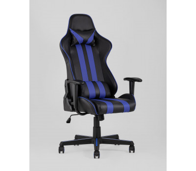 Кресло игровое TopChairs Camaro синее 