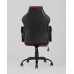Кресло игровое TopChairs Racer Midi черно-красное 