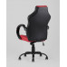 Кресло игровое TopChairs Racer Midi черно-красное 