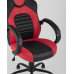 Кресло игровое TopChairs Racer Midi черно-красное 