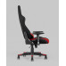 Кресло игровое TopChairs Maybach черно-красное 