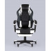 Кресло игровое TopChairs Virage черно-белое 
