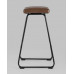 Стул барный Ковбой экокожа коричневый 